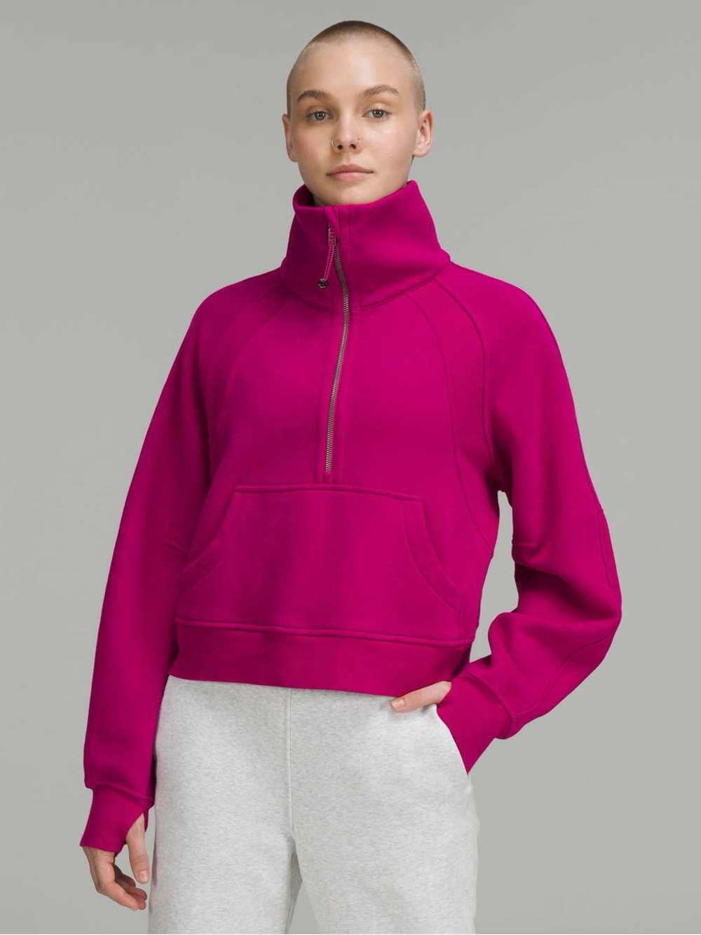 Lululemon Oversized Scuba Half-Zip *Funnel Neck